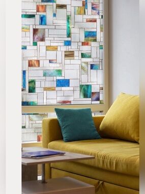 Artscape Horizon Stained Glass Window Film 2-Pack 24” x 36” New in box